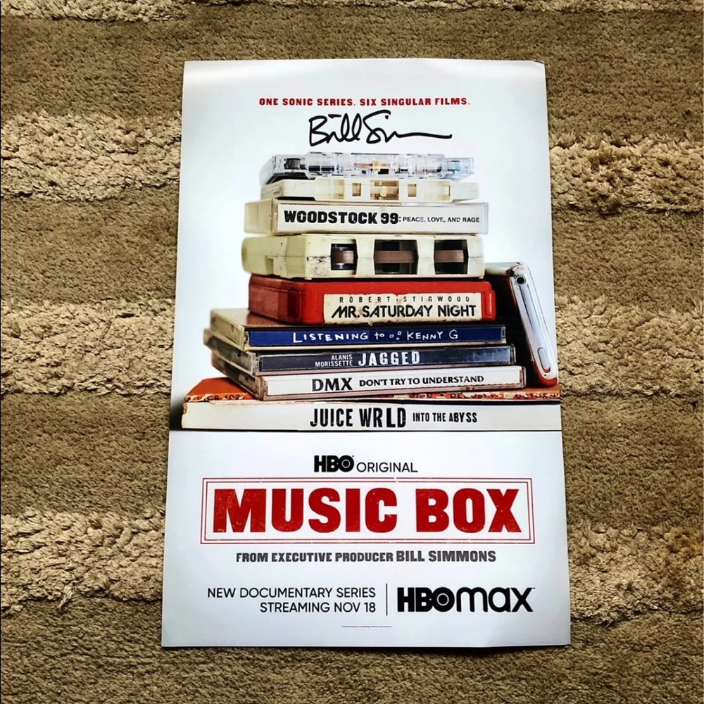 Signed Juice Wrld Movie Poster